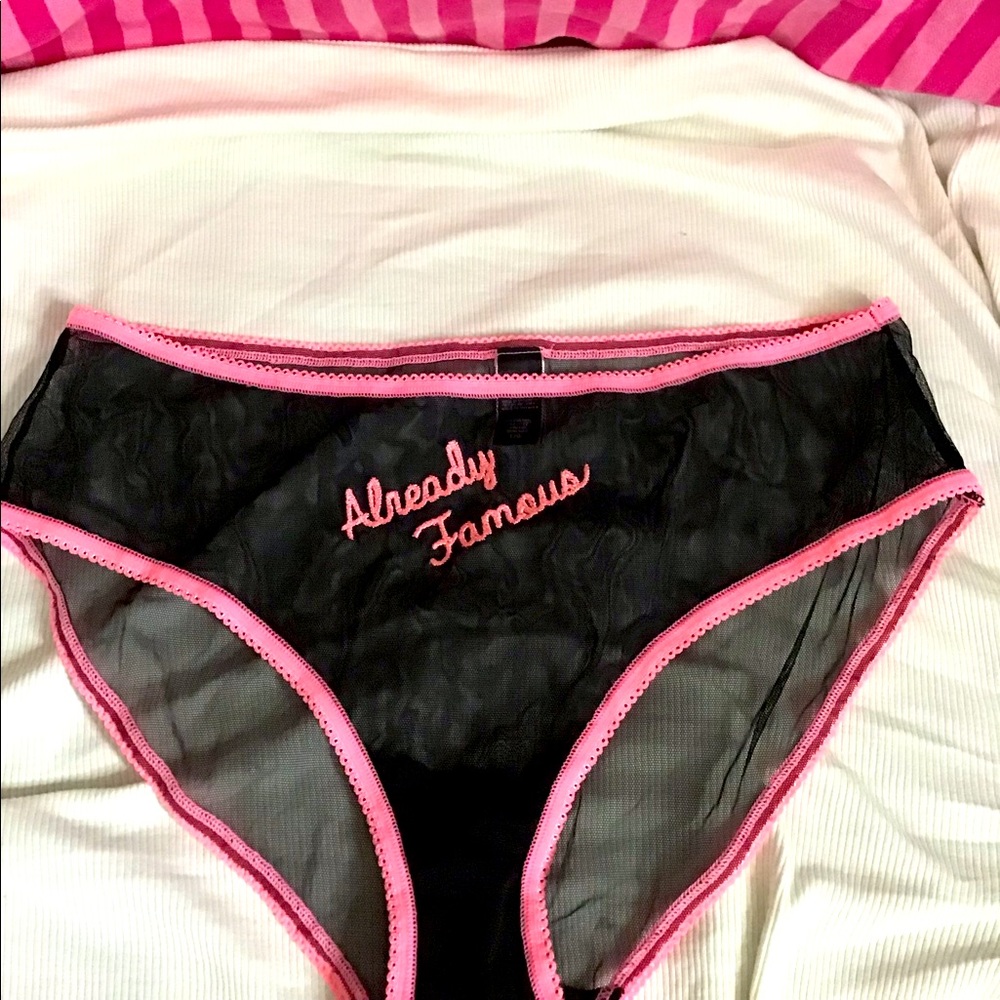 Victoria secret Almost Famous Panty NWOT